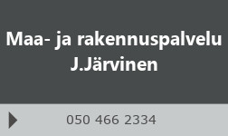 Maa- ja rakennuspalvelu J.Järvinen logo